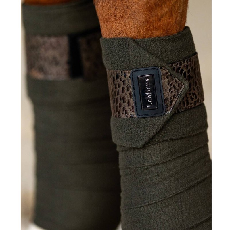 LeMieux Adour Polo Bandages - Oak-2